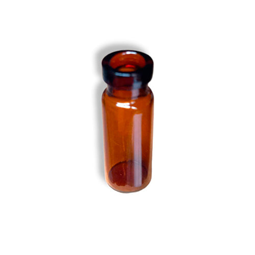 23186. VIAL VIDRIO CLARO 2ML, 12X32MM BOCA ANCHA PAQUETE C/100 PIEZAS FINNERAN
