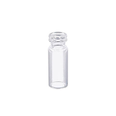 2152. VIAL VIDRIO CLARO 2ML BOCA ANCHA 12X32MM 11MM PAQUETE C/100 PIEZAS FINNERAN