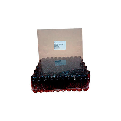 31168. VIAL VIDRIO AMBAR 20ML, FONDO REDONDEADO 23X75MM, ROSCA 18MM C/100 FINNERAN