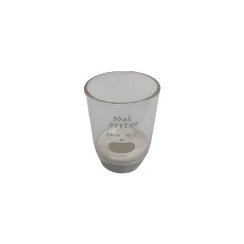 2639. CRISOL GOOCH DE VIDRIO FORMA ALTA C/DISCO 50ML PORO MEDIO - PYREX