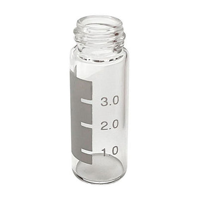 52066. VIAL VIDRIO CLARO 4ML 15X45MM GRADUADO 13-425MM C/100 FINNERAN