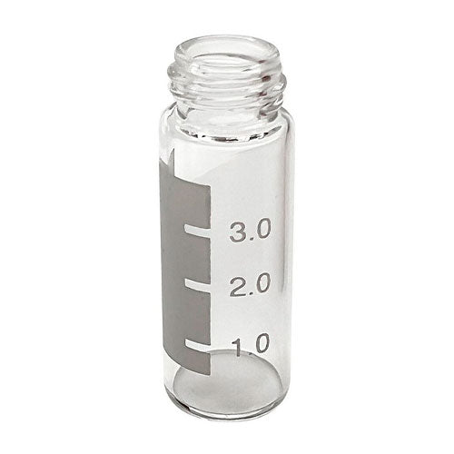 52066. VIAL VIDRIO CLARO 4ML 15X45MM GRADUADO 13-425MM C/100 FINNERAN