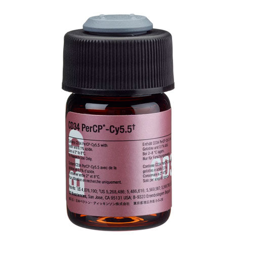 28257. PERCP-CY 5.5 MOUSE ANTI-HUMAN CD34 CLONE 8G12 (ALSO KNOWN AS HPCA2) (RUO) 50 TESTS BD