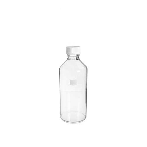 17434. FRASCO VIDRIO CLARO 1760ML BOCA ANGOSTA C/TAPON DE ROSCA, ANILLO DE SELLADO Y VERTIDO C/1 PIEZA - WHEATON