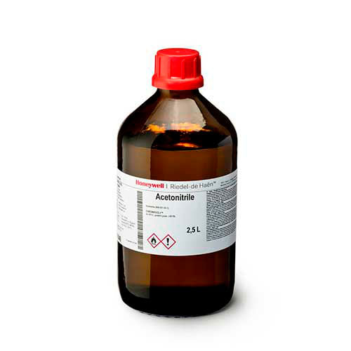4105. ACETONITRILO CHROMASOLV GRADO GRADIENTE P/HPLC 99.9% 4LT RIEDEL DE HAEN
