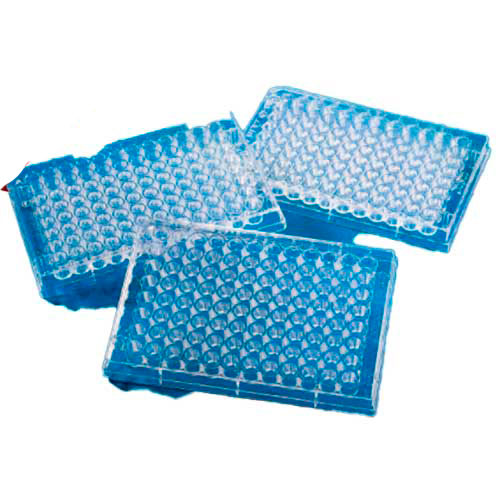 6125. MICROPLACA 96 POZOS EIA/RIA, ALTA UNION, CLARA, FONDO PLANO, SIN TAPA, NO ESTERIL - CORNING