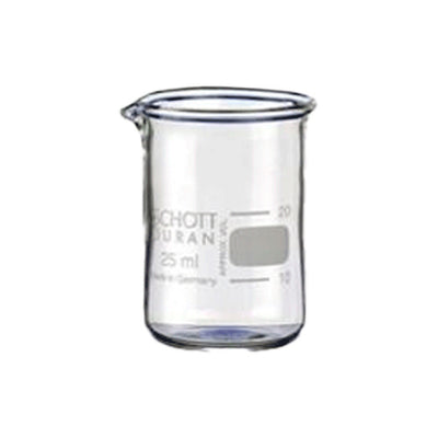 25166. VASO DE PRECIPITADO DE VIDRIO 400ML FORMA BAJA PAQUETE C/2 PIEZAS SCHOTT DURAN