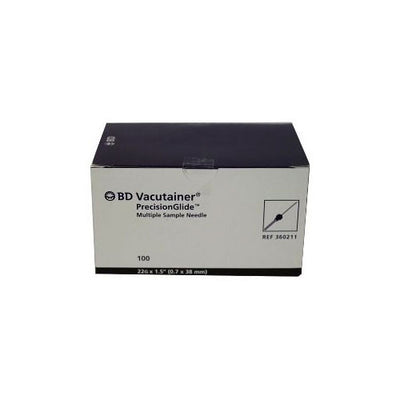 50336. AGUJA TOMA MULTIPLE NEGRA 22GX38MM - BD VACUTAINER