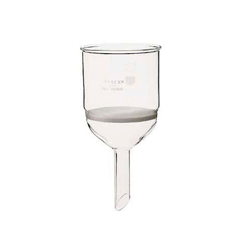 3473. EMBUDO BUCHNER DE VIDRIO 600ML PORO GRUESO - PYREX