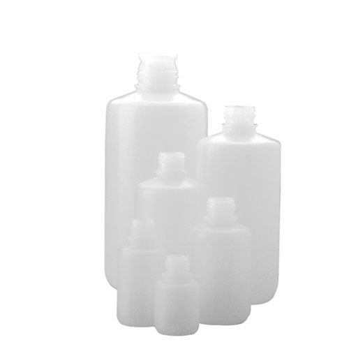 24309. FRASCO DE POLIETILENO ALTA DENSIDAD 250ML (8OZ) TRANSPARENTE, BOCA ANGOSTA 24MM, SIN TAPON PAQUETE C/250 PIEZAS NALGENE