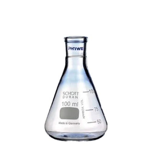 23574. MATRAZ ERLENMEYER DE VIDRIO 250ML CUELLO ANGOSTO SB29 SCHOTT DURAN