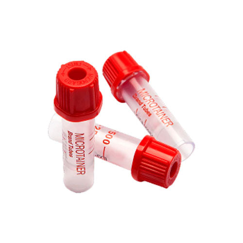50413. TUBO MICROTAINER ROJO (SILICON) - BD MICROTAINER