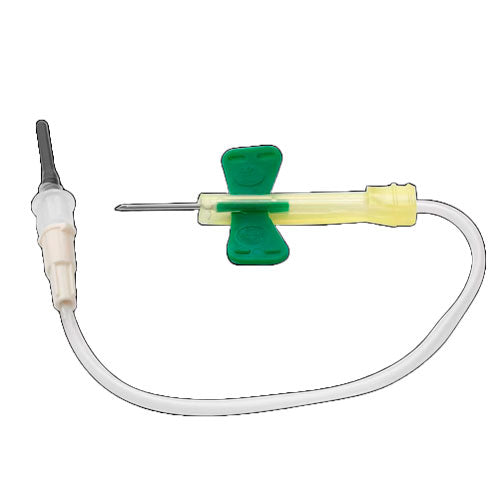 51015. AGUJA ALADA SAFETY-LOK VERDE 21GX19MMX12" -  BD VACUTAINER