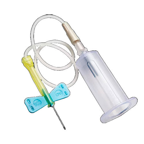 28876. AGUJA ALADA SAFETY-LOK AZUL 23GX19MMX12" C/50 BD VACUTAINER