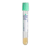 28910. TUBO DE PLASTICO TAPON VERDE 4.5ML, 13X75MM C/100 BD VACUTAINER