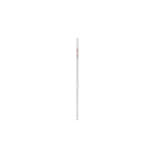 52357. PIPETA VOLUMETRICA DE VIDRIO 10ML CLASE B, BANDA COLOR ROJO - KIMAX