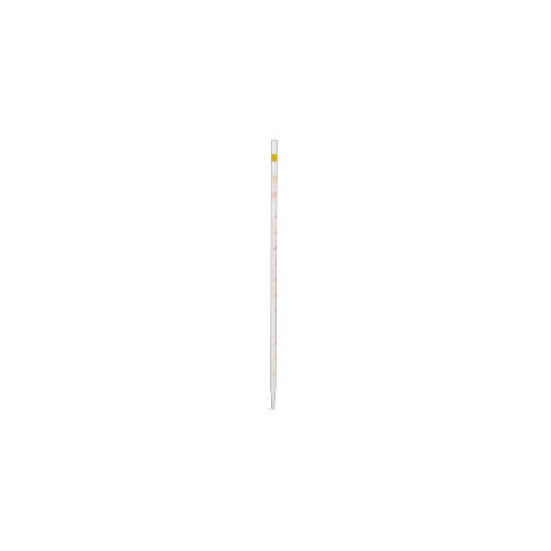 52352. PIPETA GRADUADA DE VIDRIO SEGUN MOHR 10X1/10 CLASE B, BANDA NARANJA NO ESTERIL, REUSABLE C/2 - KIMAX