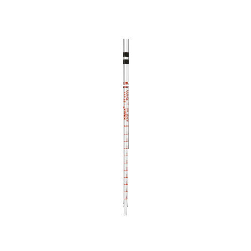 24173. PIPETA SEROLOGICA DE VIDRIO 2ML/0.01ML  CODIGO COLOR PAQUETE C/2 PIEZAS KIMAX