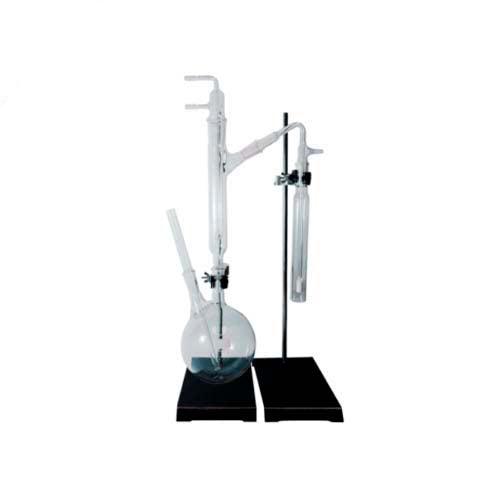 17329. APARATO DE DESTILACION DE CIANURO C/JUNTAS CLEAR-SEAL - WHEATON