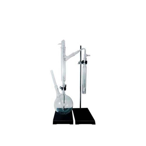 17539. MATRAZ DESTILACION DE VIDRIO 1LT JUNTAS 19/38 P/APARATO DE DESTILACION 377160 - WHEATON