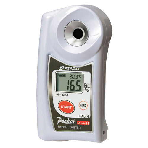 55922. REFRACTOMETRO DIGITAL DE BOLSILLO BRIX 0.0-93% MOD. PAL-H ATAGO