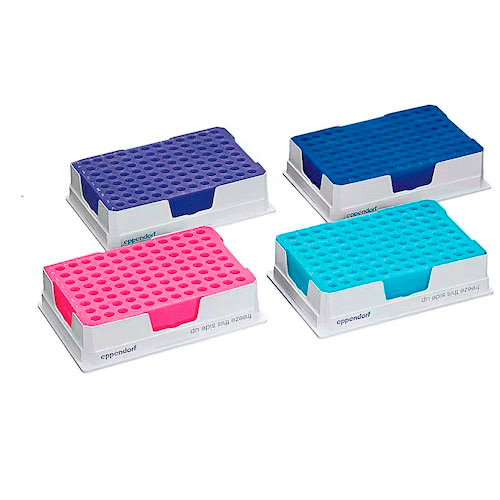 4822. ENFRIADOR PCR 96 POZOS 0.2ML STARTER SET ROSA/AZUL C/2 - EPPENDORF