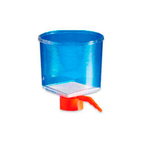 15370. FILTRO DE VACIO C/TAPA DE BOTELLA 1LT, MEMBRANA ACETATO DE CELULOSA 45MM, 0.22UM ESTERIL CAJA C/12 PIEZAS - CORNING