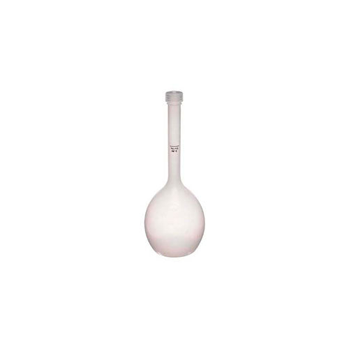 13790. MATRAZ VOLUMETRICO DE POLIPROPILENO 500ML CLASE B C/TAPON DE ROSCA, AUTOCLAVABLE - NALGENE