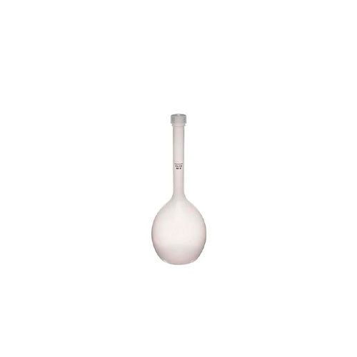 1532. MATRAZ VOLUMETRICO DE POLIMETILPENTANO 50ML CLASE B C/TAPA ROSCA PP - NALGENE