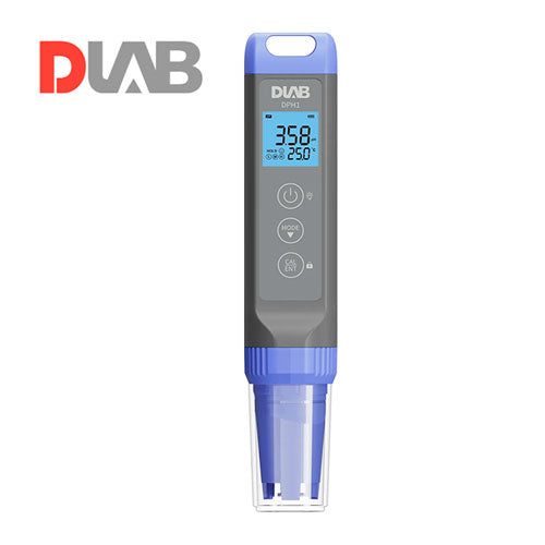 51880. MEDIDOR MULTIPARAMETRICO PH/ORP/TEMPERATURA, -2 A 16 PH, MOD. DPH1, BATERIA PREINSTALADA (INCLUYE: SOLUCION BUFFER 4, 7 Y 10)- DLAB