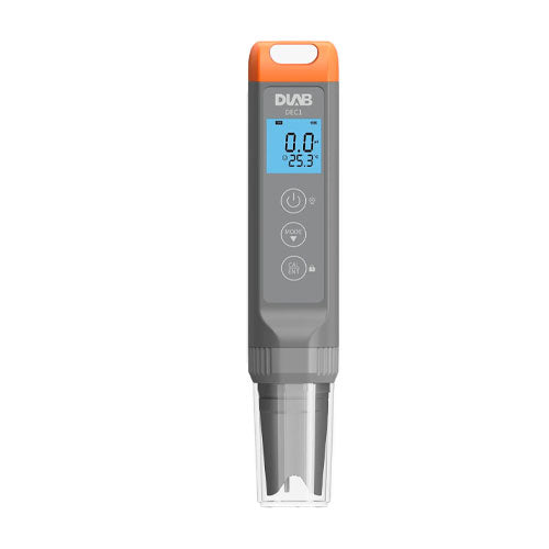 52021. MEDIDOR MULTIPARAMETRICO COND/TDS/SAL/RES/TEMP MOD. DEC1 (INCUYE: ESTANDARES DE CONDUCTIVIDAD, VIALES, CORREA Y ESTUCHE) - DLAB