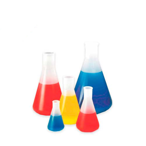 11763. MATRAZ ERLENMEYER DE POLIPROPILENO 125ML PAQUETE C/2 PIEZAS - NALGENE