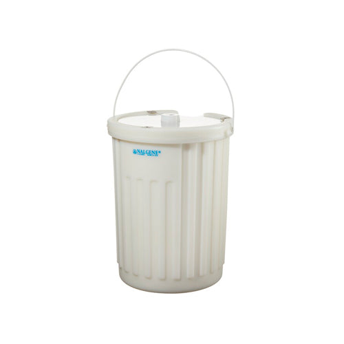 56417. VASO DEWAR 10LT DE POLIETILENO ALTA DENSIDAD C/ASA Y TAPA NALGENE