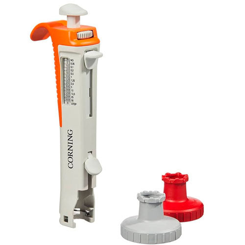 51215. PIPETA REPETIDORA STEP-R 1UL-5ML C/ADAPTADOR DE PUNTAS DE JERINGA 25ML Y 50ML CERTIFICADO DE CALIDAD - CORNING