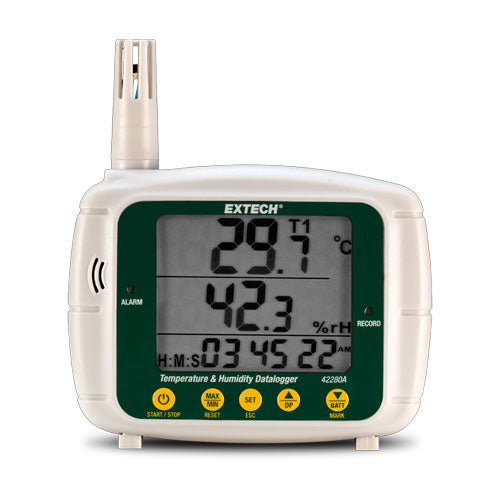 51842. REGISTRADOR DE DATOS DE HUMEDAD Y TEMPERATURA C/PANTALLA LCD - EXTECH