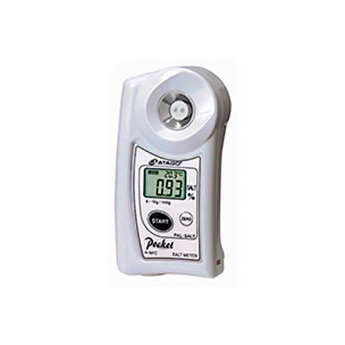 11982. REFRACTOMETRO DIGITAL DE BOLSILLO SALINOMETRO 0.00-10.0% (G/100G) MOD. PAL-SALT  -  ATAGO