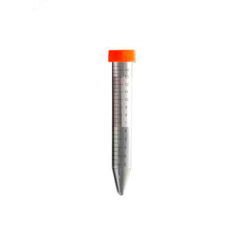 6530. TUBO P/CENTRIFUGA 15ML DE POLIPROPILENO FONDO CONICO TAPA PLUG SEAL, ESTERIL - CORNING