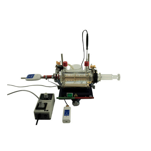 51264. SET LEY DE GASES C/CAMISA DE VIDRIO Y COBRA 4 - PHYWE
