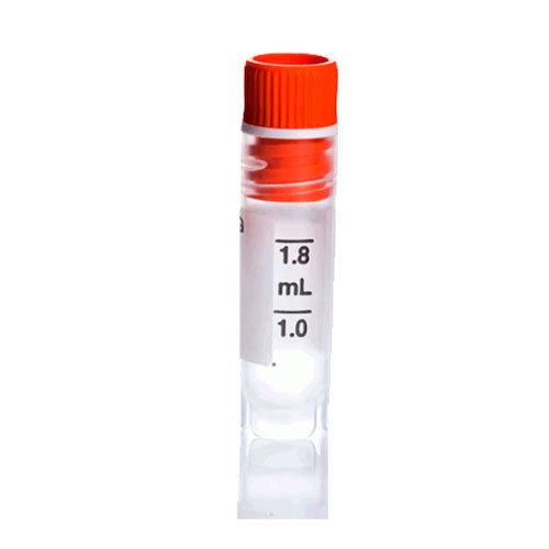 4759. VIAL CRIOGENICO (CRIOVIAL) 4ML POLIPROPILENO FONDO REDONDO TAPON ROSCA INTERNA PAQUETE C/50 PIEZAS - CORNING