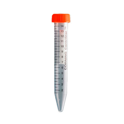 50213. TUBO P/CENTRIFUGA 15ML DE POLIPROPILENO GRADUADO ESTERIL CORNING