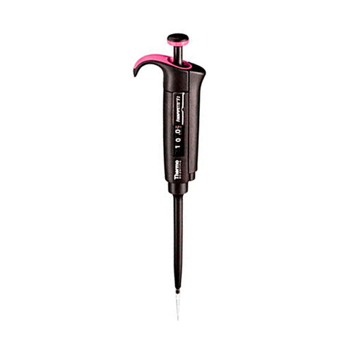 27710. MICROPIPETA MONOCANAL VOLUMEN VARIABLE 0.5-5UL F2 COLOR ROSA FINNPIPETTE THERMO SCIENTIFIC
