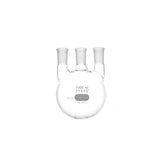 10750. MATRAZ DESTILACION DE VIDRIO 1LT, 3 BOCAS VERTICAL JUNTA 24/40 -  PYREX
