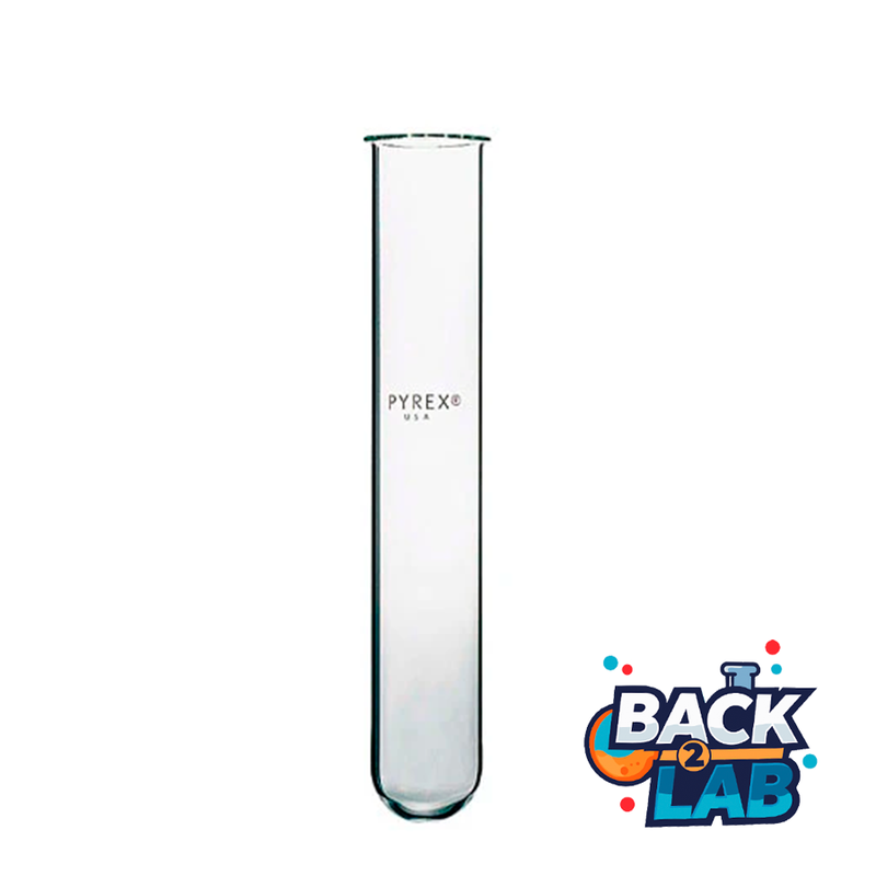 50033. TUBO DE ENSAYE DE VIDRIO 16x150MM C/25 PIEZAS - PYREX