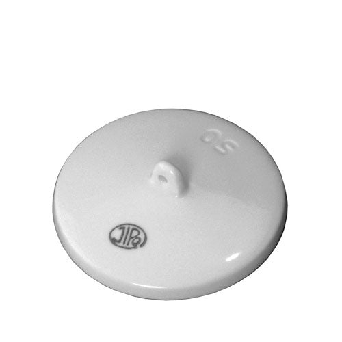 24346. TAPA DE PORCELANA 60MM P/CRISOL VEE GEE