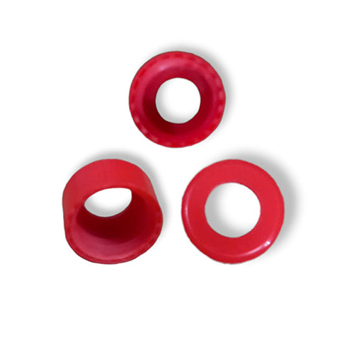 23192. TAPON DE POLIPROPILENO ROJO 9MM P/VIALES PAQUETE C/200 PIEZAS FINNERAN