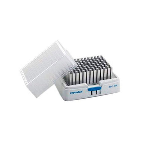 6604. BLOQUE TERMICO P/PLACAS 96 POZOS 1000UL DEEPWELL C/TAPA SMARTBLOCK P/THERMOSTAC C - EPPENDORF