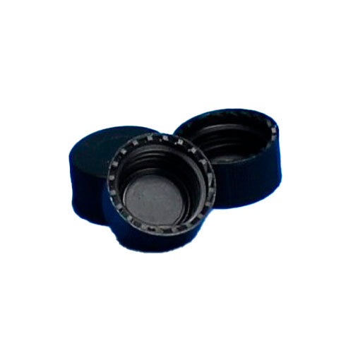 52400. TAPA DE POLIPROPILENO NEGRO SOLIDA 13-425MM (2 PAQUETES C/100 PIEZAS) - FINNERAN