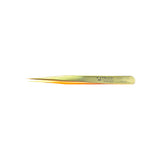 56948. PINZA PUNTA RECTA BAÑADA EN ORO DE ALTA PRECISION ESTILO 3, LONGITUD 120MM NM-SS 0.17 X 0.10MM PELCO-TED PELLA