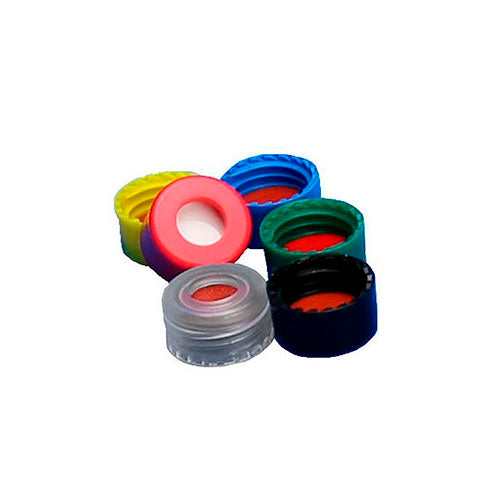 2120. TAPA DE TEFLON/SILICON ROJO 9MM, ACANALADA C/LINER PAQUETE C/100 PIEZAS - FINNERAN