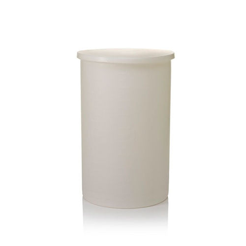 30406. TANQUE CILINDRICO DE POLIETILENO DE BAJA DENSIDAD 18.9LT (5GAL) C/TAPA NALGENE
